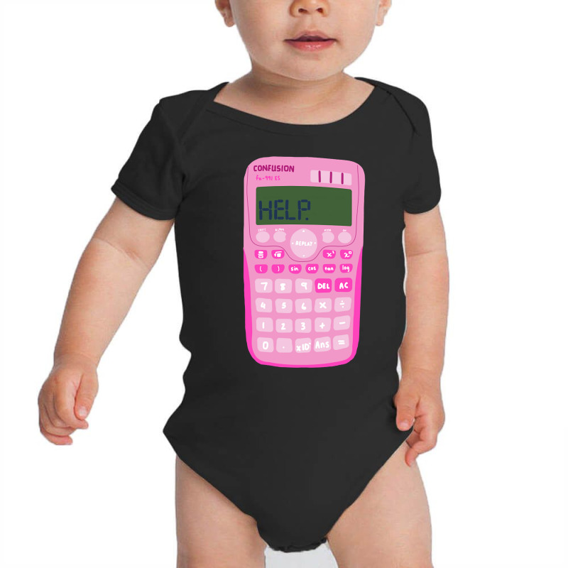 Help Calculator. Baby Bodysuit by Jerhogen528 | Artistshot