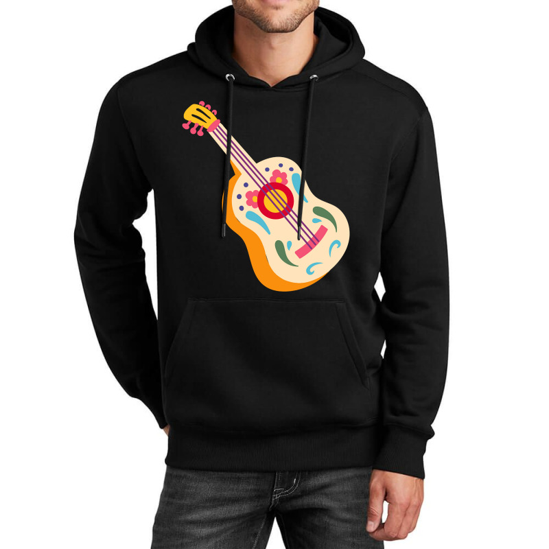 Mexican Guitar Unisex Hoodie by poppyallen | Artistshot