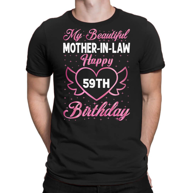 Mother In Law Birthday 59th T-shirt | Artistshot