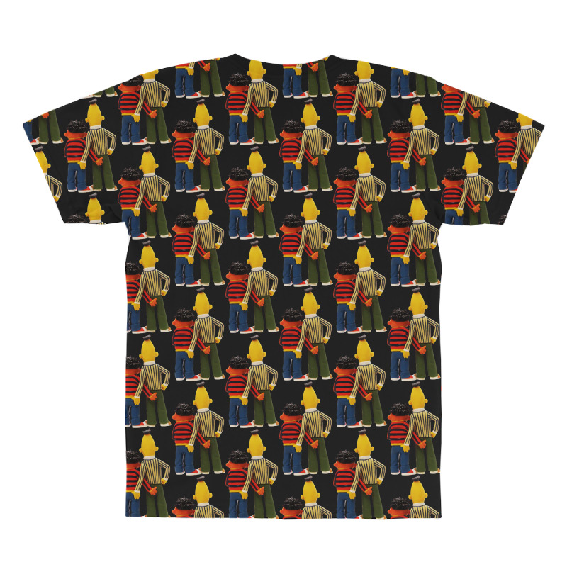 Real Love Bert And Ernie All Over Men's T-shirt | Artistshot
