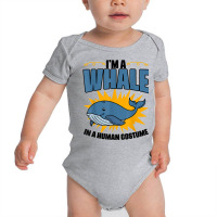 Funny Whale Marine Mammal Animal Sea Life Marine Biologist T Shirt Baby Bodysuit | Artistshot