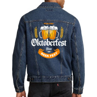 Oktoberfest Germany Beer Fest Men Denim Jacket | Artistshot