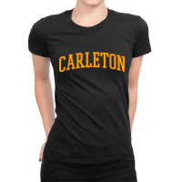 Carleton Athletic Arch College University Style Ladies Fitted T-shirt | Artistshot