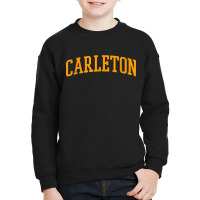 Carleton Athletic Arch College University Style Youth Sweatshirt | Artistshot