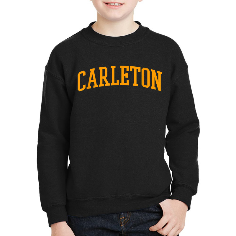 Carleton Athletic Arch College University Style Youth Sweatshirt by AndrewRobertHenzel | Artistshot