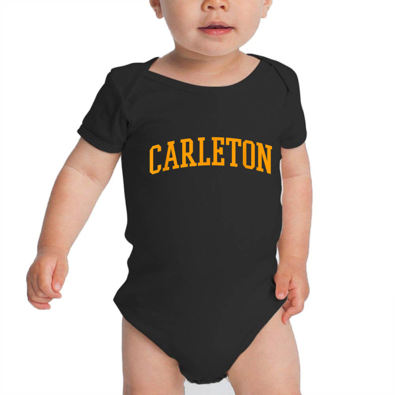 Carleton Athletic Arch College University Style Baby Bodysuit by AndrewRobertHenzel | Artistshot