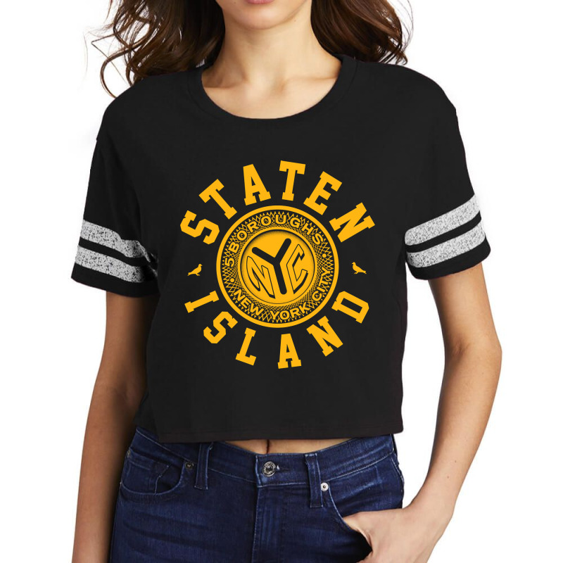 Staten Island Small Token Scorecard Crop Tee by oatesorlandoi9eepf | Artistshot