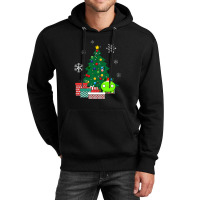 Mooncake Around The Christmas Tree Final Space Unisex Hoodie | Artistshot