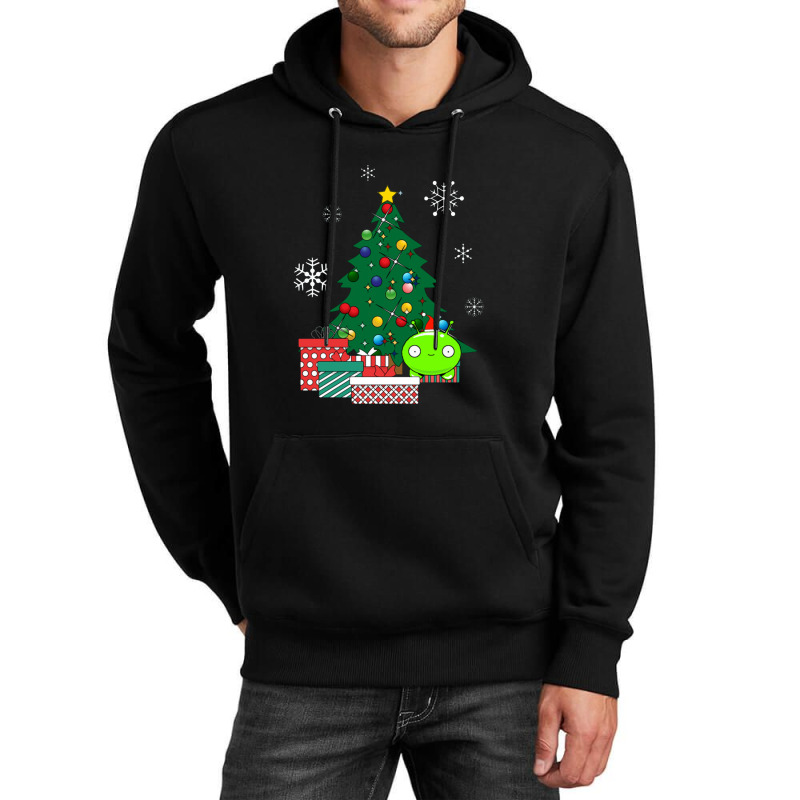 Mooncake Around The Christmas Tree Final Space Unisex Hoodie by dominobabuk | Artistshot