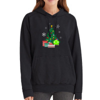 Mooncake Around The Christmas Tree Final Space Vintage Hoodie | Artistshot