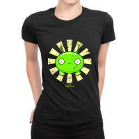 Mooncake Retro Japanese Final Space Ladies Fitted T-shirt | Artistshot