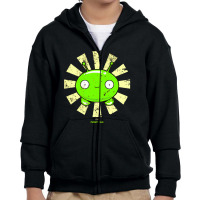 Mooncake Retro Japanese Final Space Youth Zipper Hoodie | Artistshot