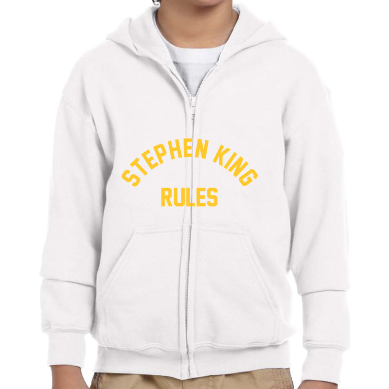 Horror Writer Rules Youth Zipper Hoodie by Box Bingham | Artistshot