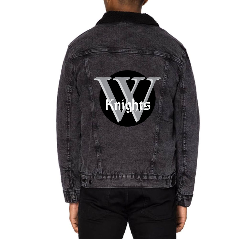 Wartburg Knight Unisex Sherpa-lined Denim Jacket | Artistshot