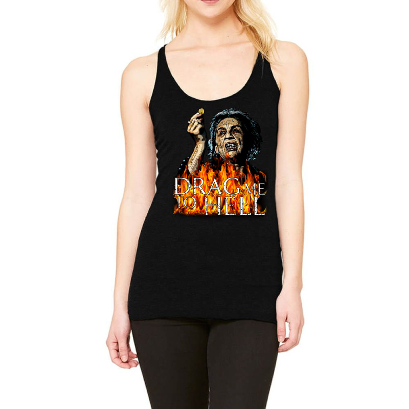 Drag Me To Hell Racerback Tank by MabellaPennachio | Artistshot