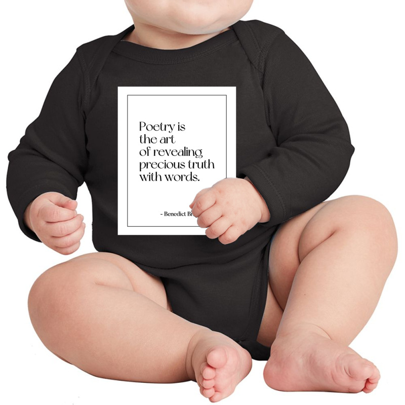 Best Benedict Bridgerton Quotes Long Sleeve Baby Bodysuit by Cindy J Lopez | Artistshot