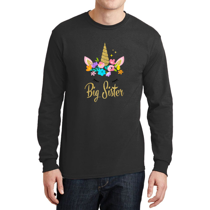 Kids Unicorn Big Sister Shirt I'm Going To Be A Big Sister T Long Sleeve Shirts | Artistshot