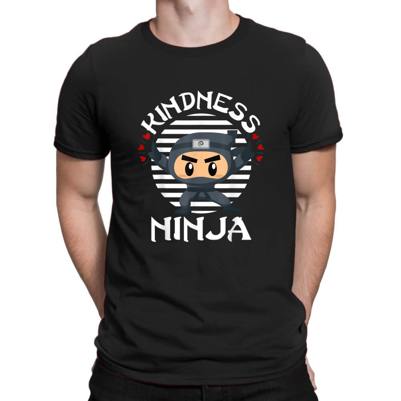 Kindness Ninja Shirt Kids Orange Unity Day Anti Bullying T-shirt | Artistshot