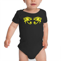 Pharaoh Eye Of Horus Eye Of Ra Ancient Egyptian God Baby Bodysuit | Artistshot