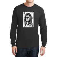 King And Queen Skull - 12 Card Hearts Flush Couple Matching Long Sleeve Shirts | Artistshot