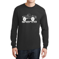 1987 1991 Bronco Side Topless White Print Long Sleeve Shirts | Artistshot