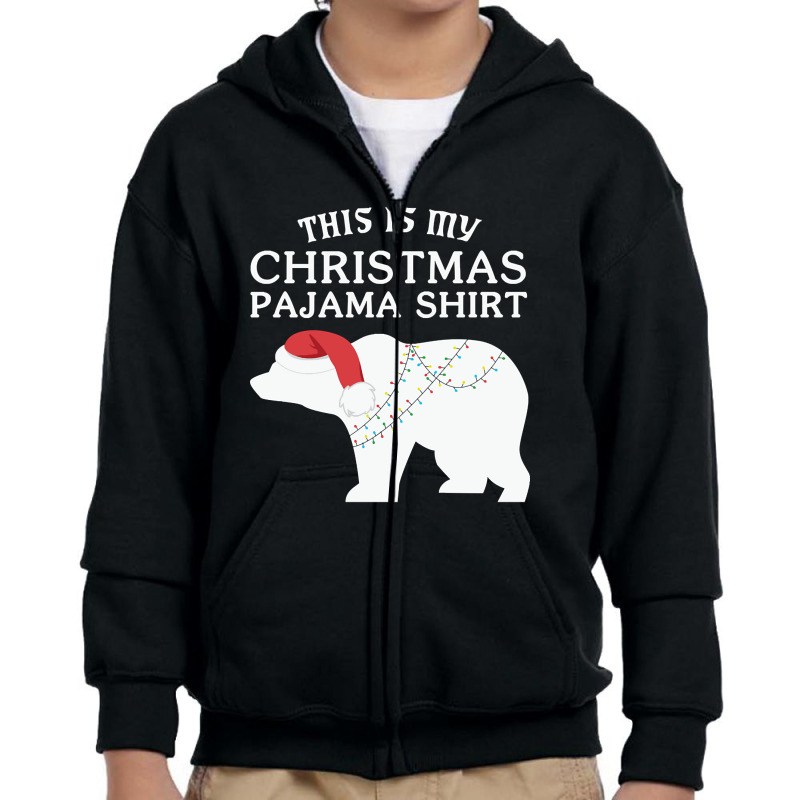 Funny Christmas Pajama-tdkd7 Youth Zipper Hoodie by Mcrae Murry | Artistshot