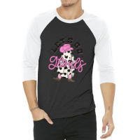 Let’s Go Ghouls Halloween Spooky Western Cowgirl Retro 3/4 Sleeve Shirt | Artistshot