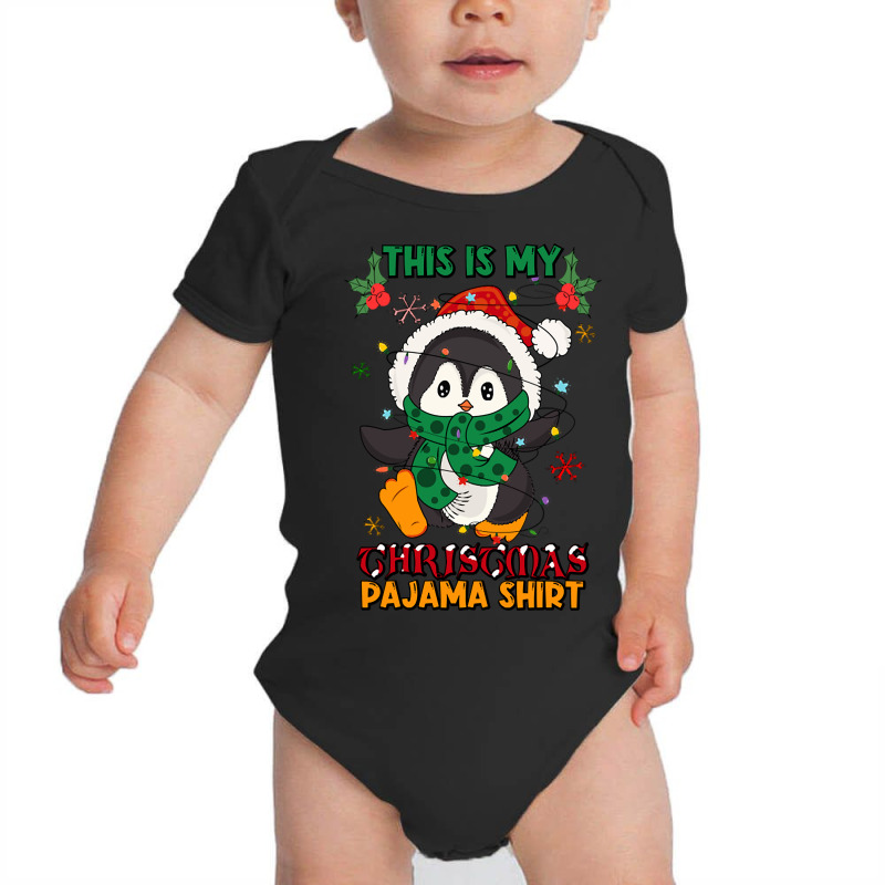 Funny Christmas Pajame Shirt Baby Bodysuit by Mcrae Murry | Artistshot