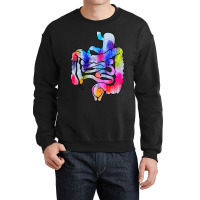 Digestive System Gastrointestinal Tract Watercolor Art Gifts Crewneck Sweatshirt | Artistshot