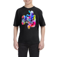 Digestive System Gastrointestinal Tract Watercolor Art Gifts Youth Tee | Artistshot