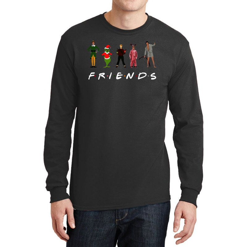 Christmas Grinch Kevin Friends Characters For Dark Long Sleeve Shirts | Artistshot