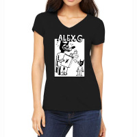 Alex G Women's V-neck T-shirt | Artistshot