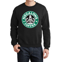 Megalons Coffee Crewneck Sweatshirt | Artistshot