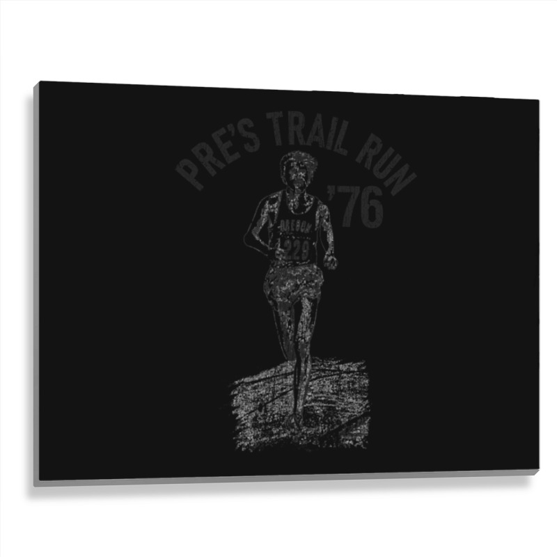 Pre's Trail Run 1976 Metal Print Horizontal | Artistshot