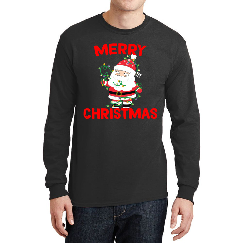 Merry Christmas Santa (4) Long Sleeve Shirts | Artistshot