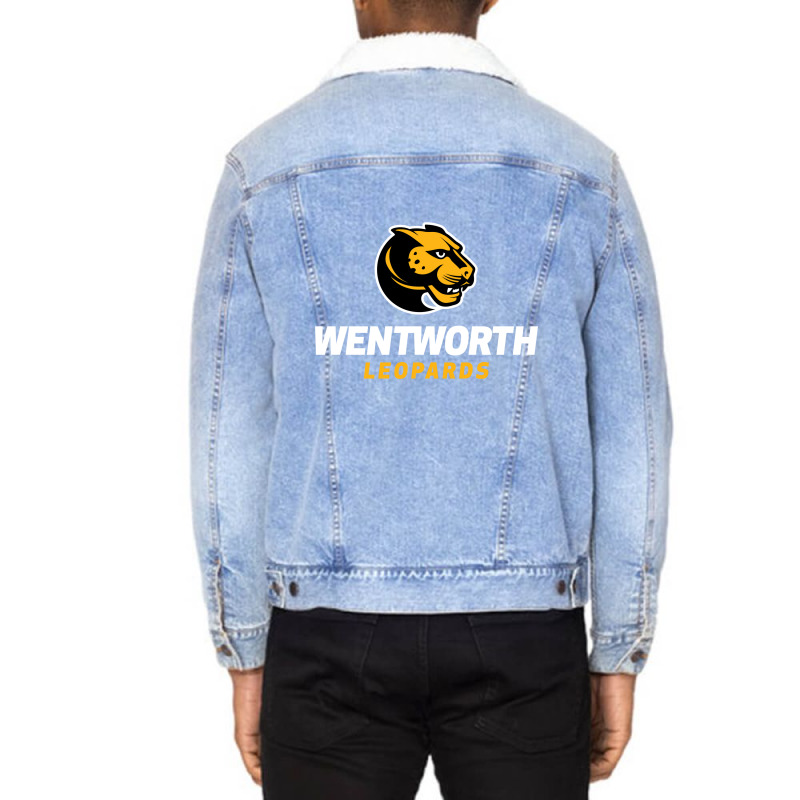 Wentworth Institute Of Technology Unisex Sherpa-lined Denim Jacket | Artistshot