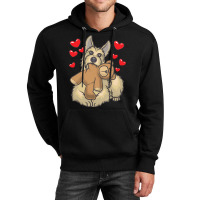 Berger Picard T  Shirt Berger Picard Dog With Hearts T  Shirt Unisex Hoodie | Artistshot