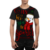 Funny Christmas Snowman Graphic T-shirt | Artistshot