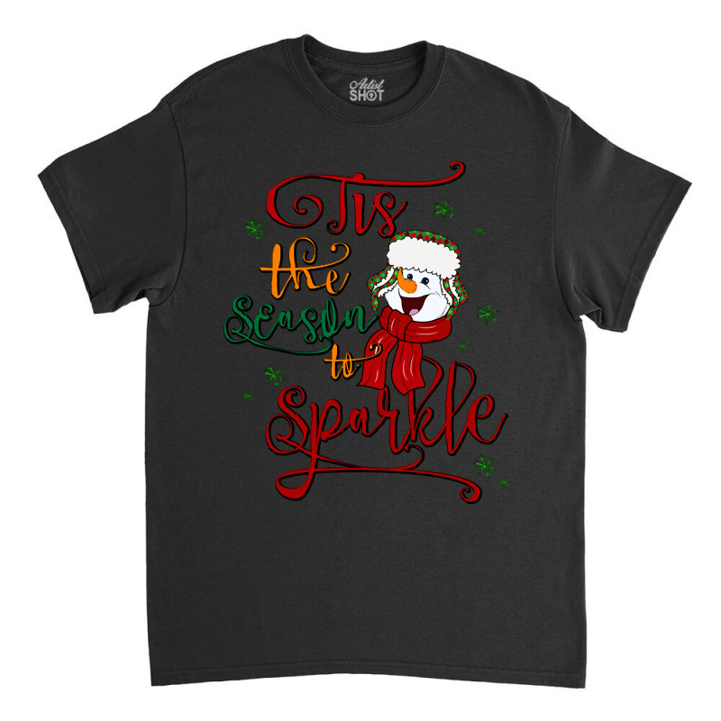 Funny Christmas Snowman Classic T-shirt by Mcrae Murry | Artistshot