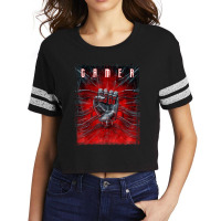 Protest Fist Cyberpunk Science Fiction Scifi Scorecard Crop Tee | Artistshot