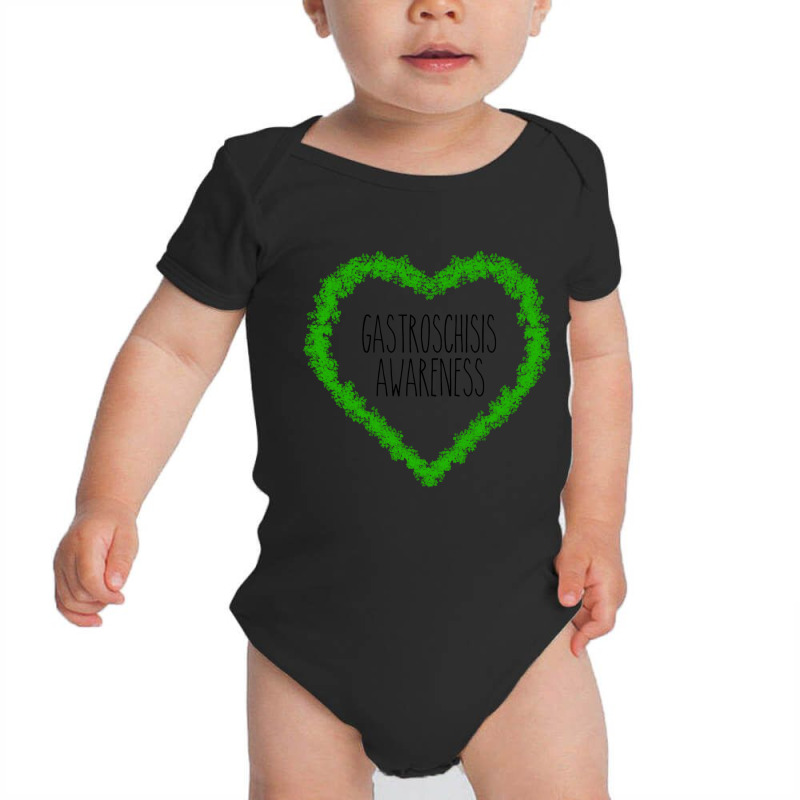 Gastroschisis Awareness Heart Support Baby Bodysuit | Artistshot