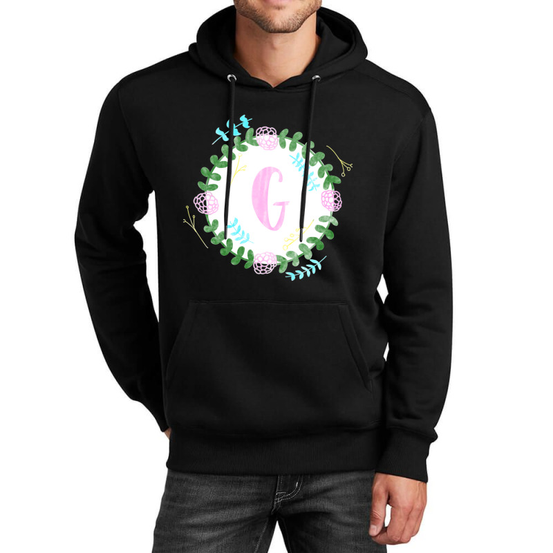 Letter G Monogram Unisex Hoodie by NINOZKABAUGHMAN | Artistshot