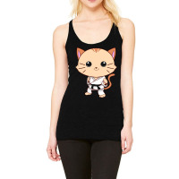 Jiu Jitsu Cat Kawaii Mma Martial Arts Pet Owner Racerback Tank | Artistshot