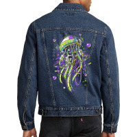 Jellyfish T  Shirt Machine Jellyfish T  Shirt Men Denim Jacket | Artistshot