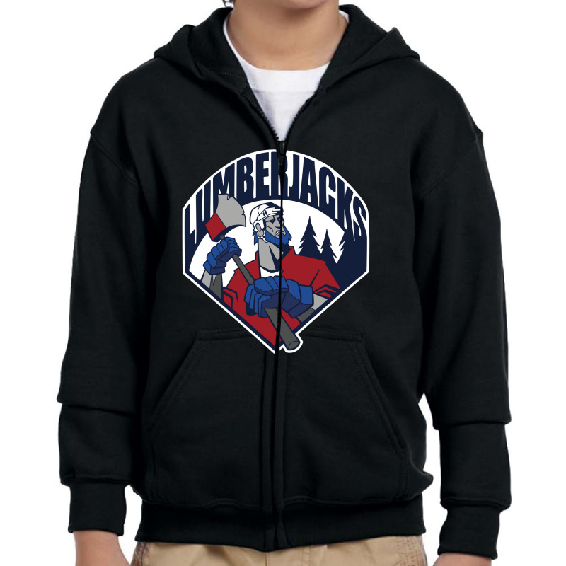 South Shore Lumberjacks Youth Zipper Hoodie | Artistshot