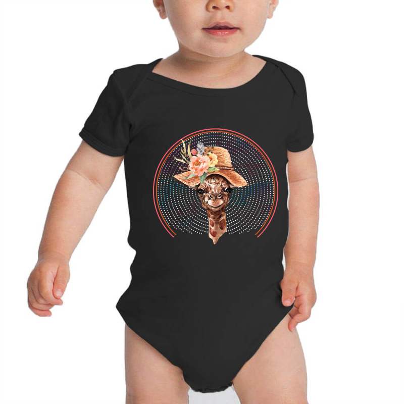 Giraffe Lady Africa Animal Giraffe Baby Bodysuit | Artistshot