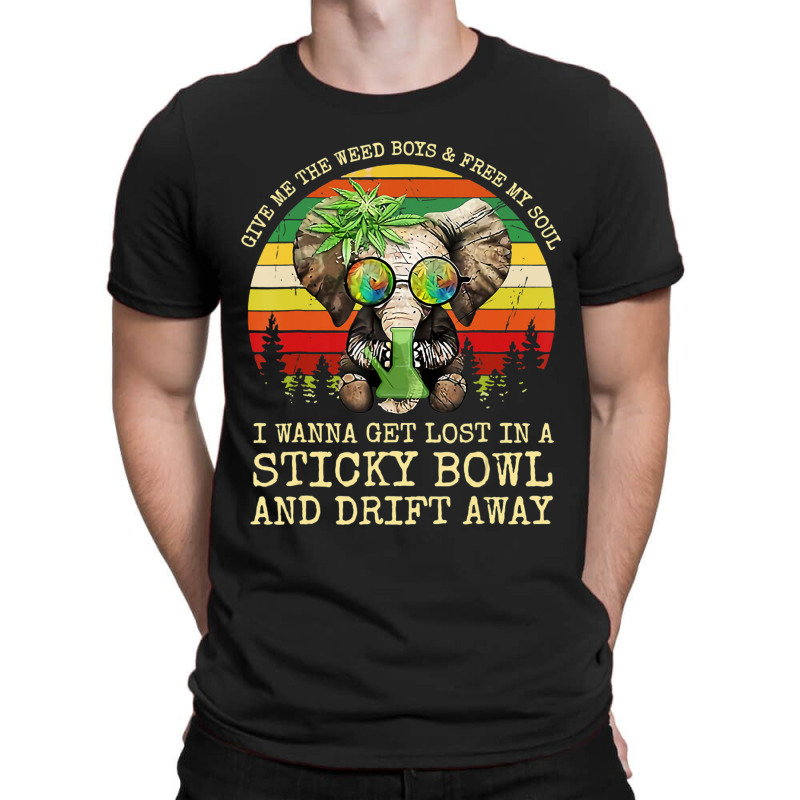 Cool Elephant Smoking Weed Bong Marijuana Cannabis Stoner T-shirt | Artistshot