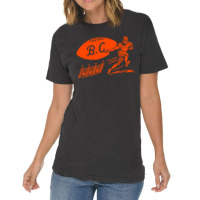 Vintage Football B.c. Lions Orange B.c. Wordmark Vintage T-shirt | Artistshot