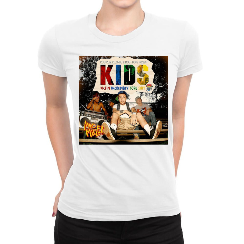 Mac Kids Poster Ladies Fitted T-Shirt by eddaperkins | Artistshot