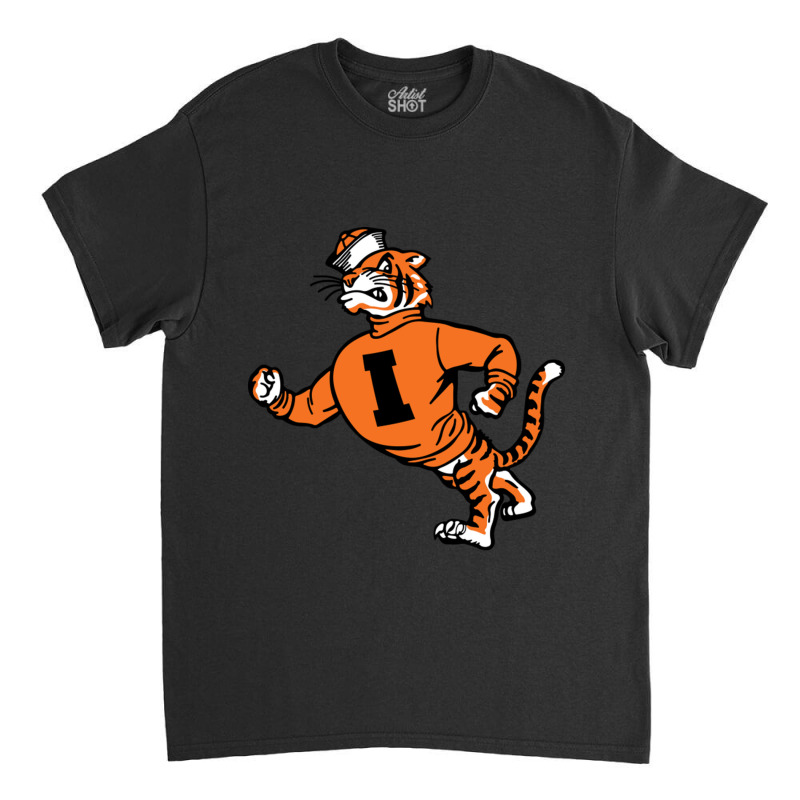 Vintage Walking Angry Tiger Idaho State Classic T-shirt by JeremyHurley | Artistshot